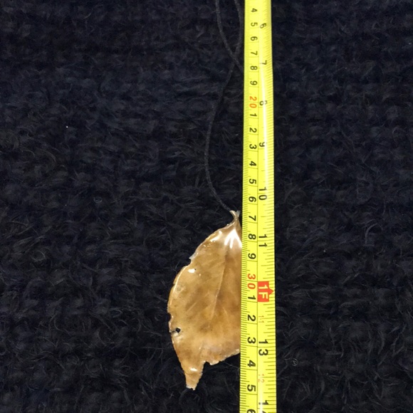 Exclusive Leaf Boho One of a Kind Necklace - Picture 12 of 12